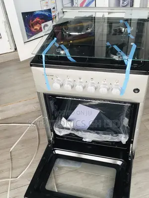 Sliver Volcano 3 Gas 1 Electric Oven With Grill Cooker