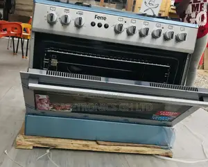 4 Gas Burner Cooker 1 Electric Oven With Grill 60x90 Ferre