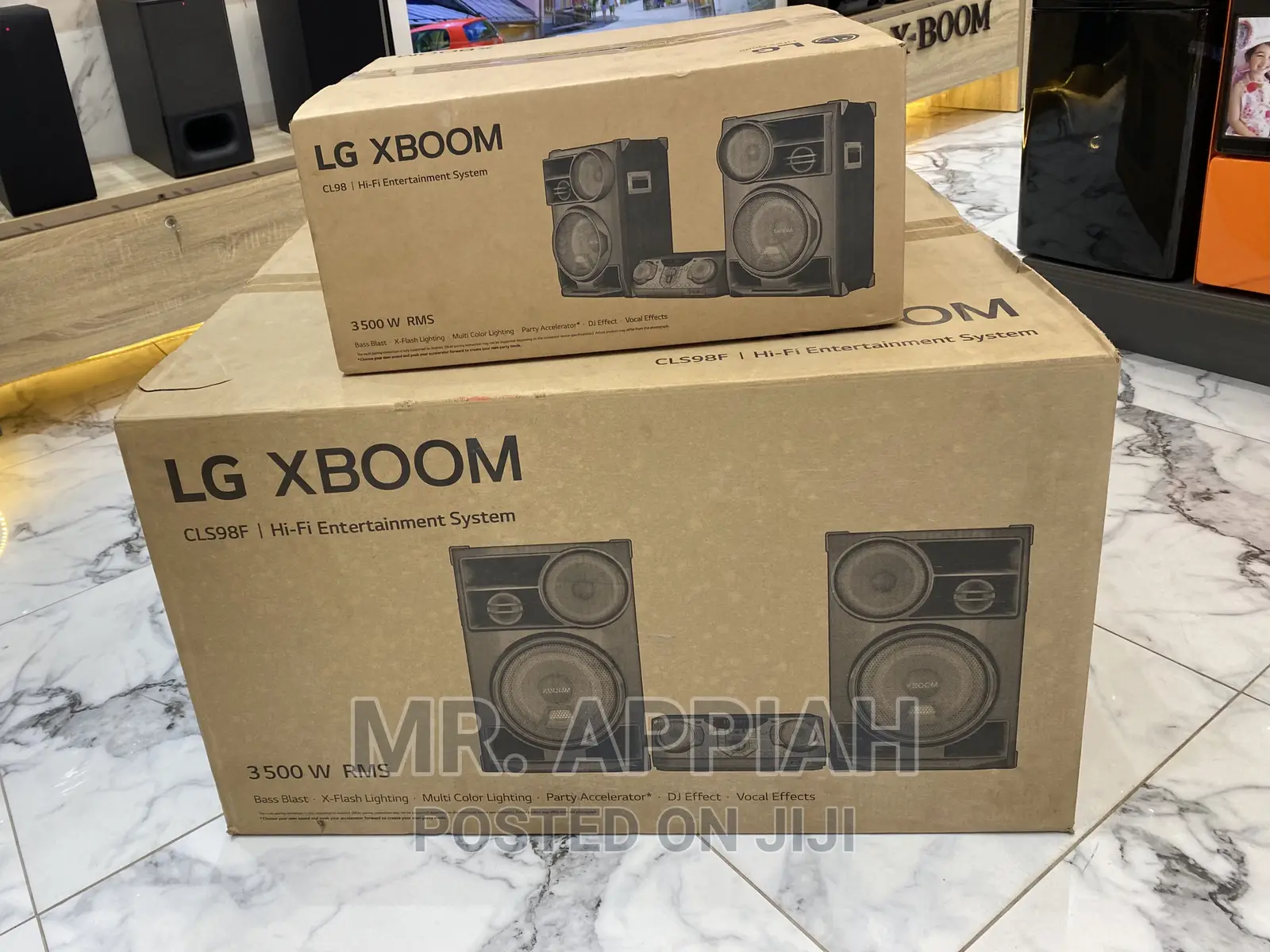New LG XBOOM CK99 Bluetooth Sound Bar System(Black).