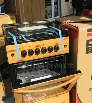 50x50 Oven With Grill Volcano Light Wooden 4 Gas