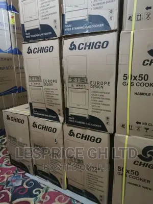 Chigo 50x50 4br Brand New Gas Cooker