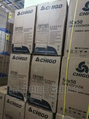 Standard~Chigo 50x50 Gas Cooker 4br