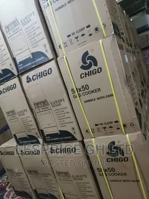 Reliable ~Chigo 50x50 4br Gas Cooker