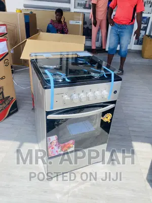 Efficient Volcano 50x50 3 Gas Burner + 1 Electric Cooker.