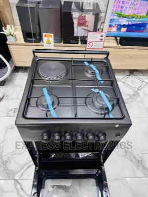 Cook Like a Pro 3-1 Stove Gas Electric Cooker Oven Black