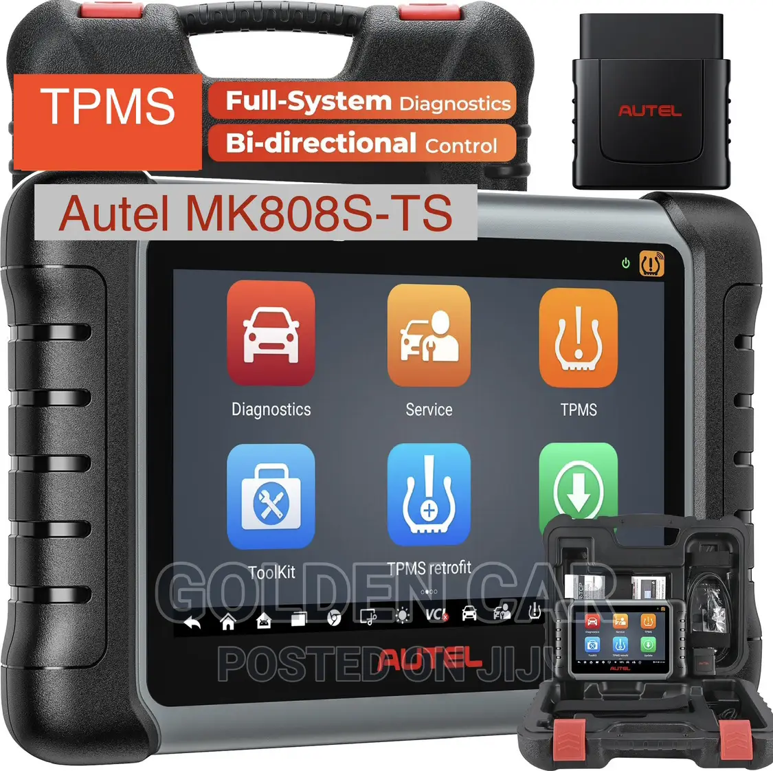 Autel Maxicom Mk808s-ts Bt. Obd2 Car Diagnostic Scanner