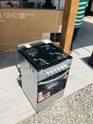 Essential Cooker 1 Electric 3 Gas 50x50 Oven With Grill