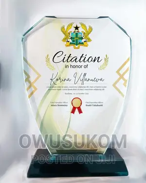 Award Plaque