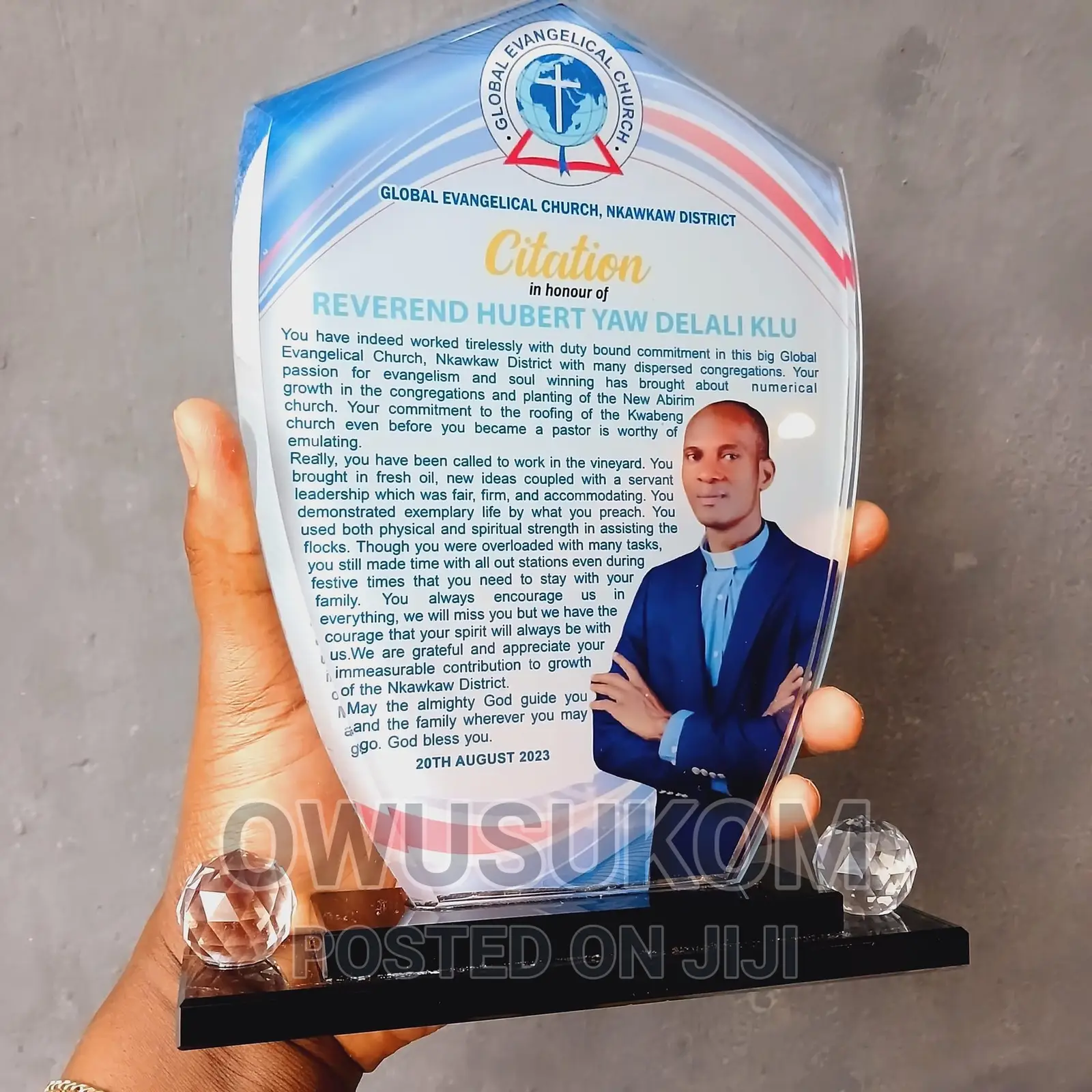 Award Plaque