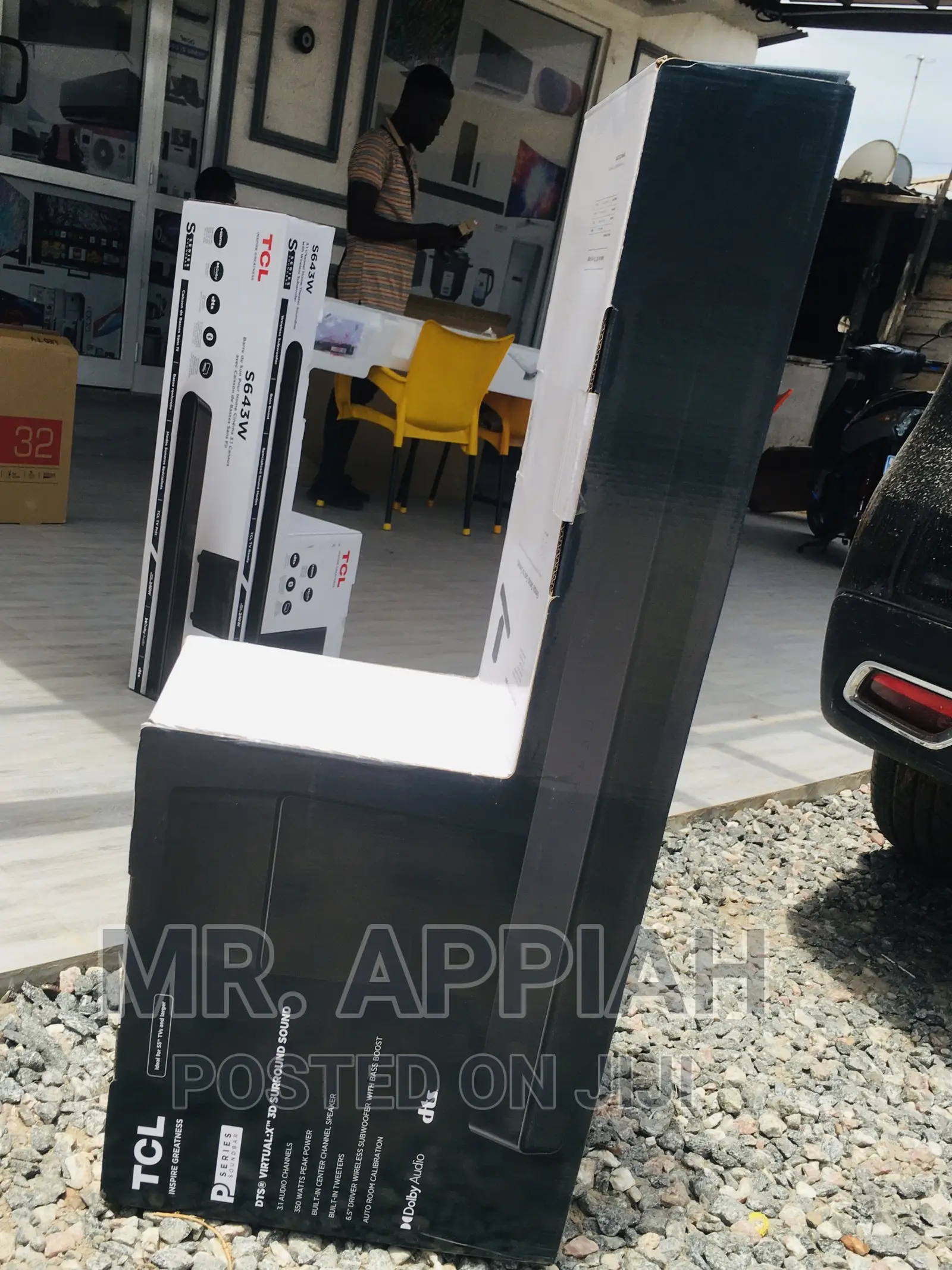Wireless TCL P733W 3.1ch Sound Bar System 