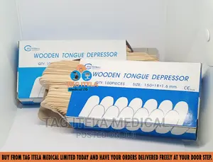 Tongue Depressor (Wooden)
