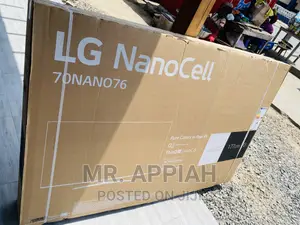 Enjoy Great Movies on LG 70”Nanocell Smart Tv 70NANO763 