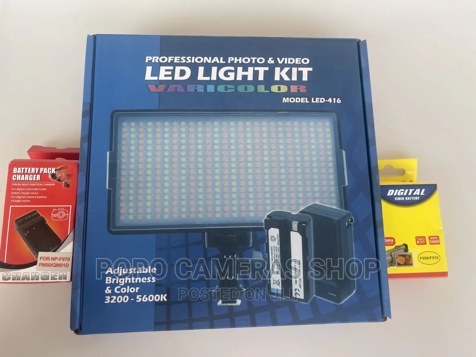 Led 416 + Battery + Charger