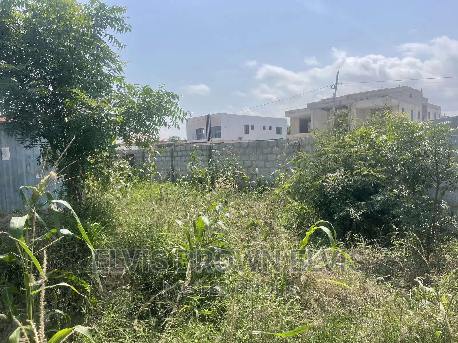 Walled and Titled Land for Sale at East Legon Hills
