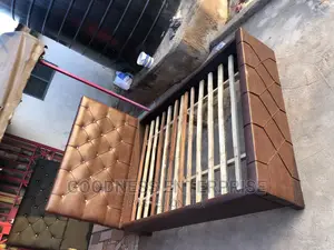 Brand New Double Leather Bed Frame