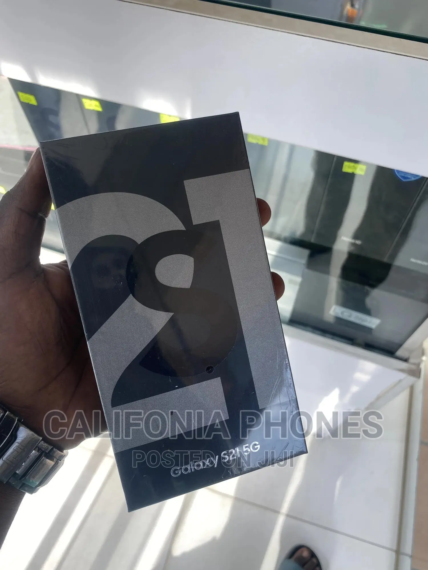 New Samsung Galaxy S21 5G 128 GB Silver