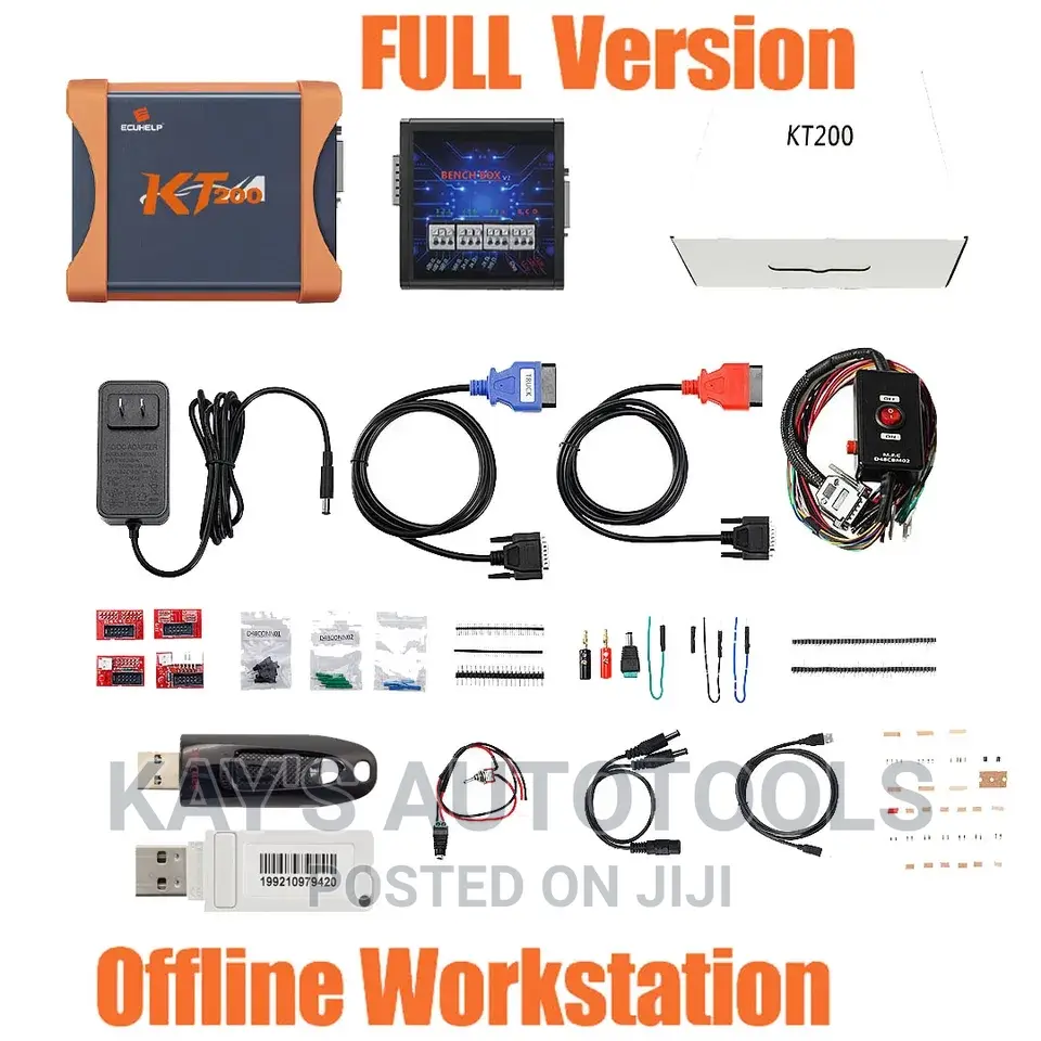 KT200II Car ECU Programmer Full Version Online and Offline