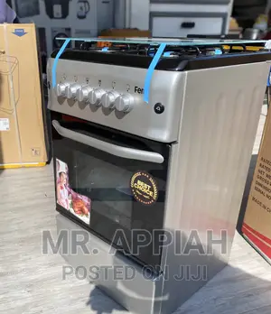 Latest and Reliable Ferre 50x55 4 Gas Burner(Gray)With Oven