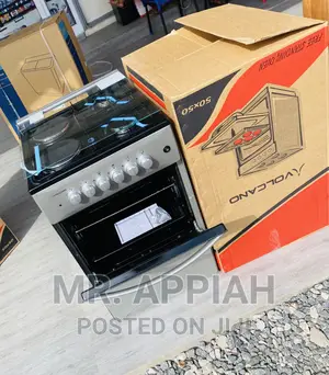 Easy to Operate Volcano 2 Electric Pans,2 Gas Oven + Griil