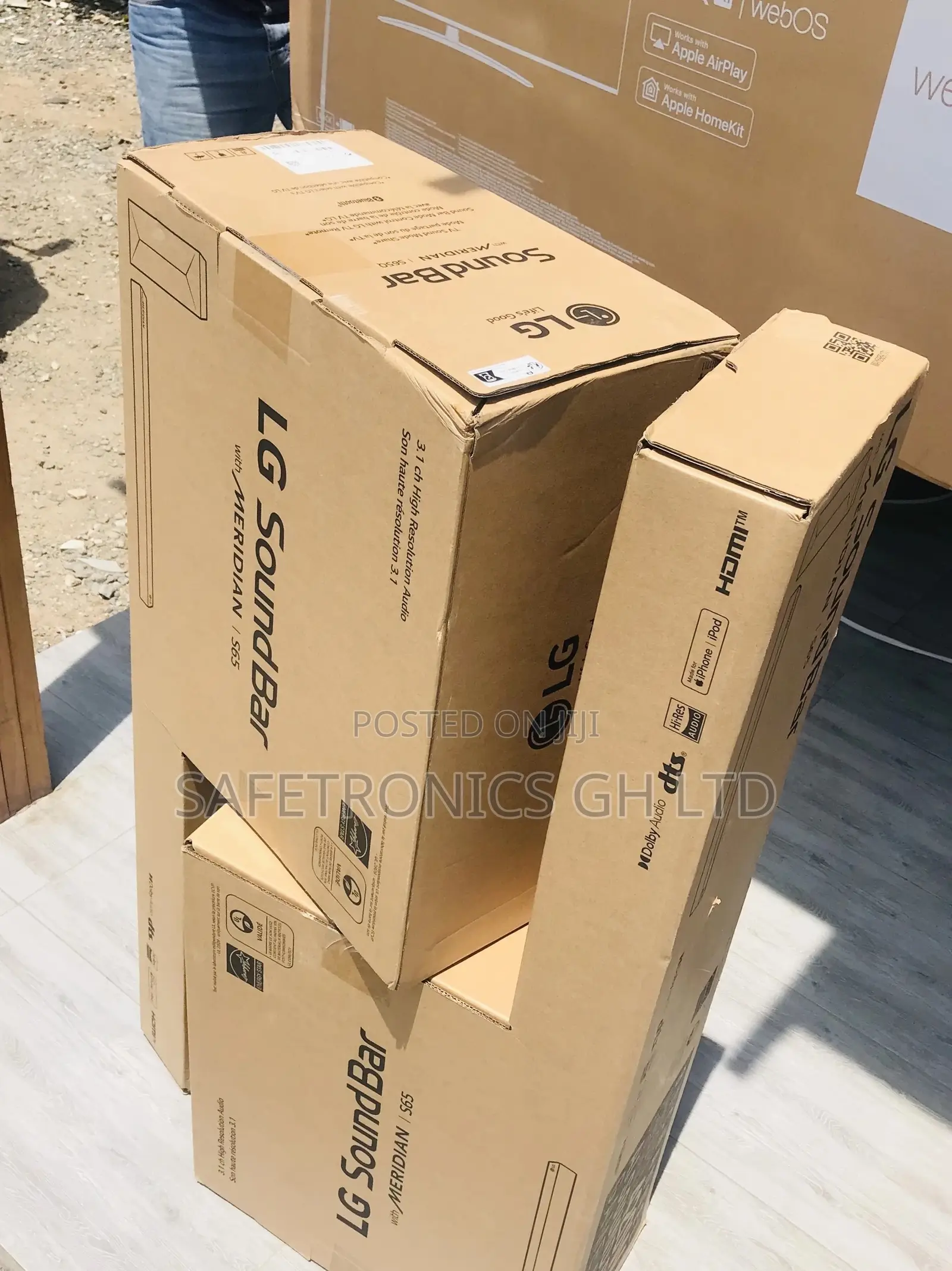 Sealed Boxed Lg S65Q Bluetooth Wireless Soundbar 