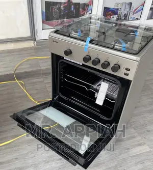 Stainless Steel Chigo 60x60 4 Gas Burner With Oven(Gray).