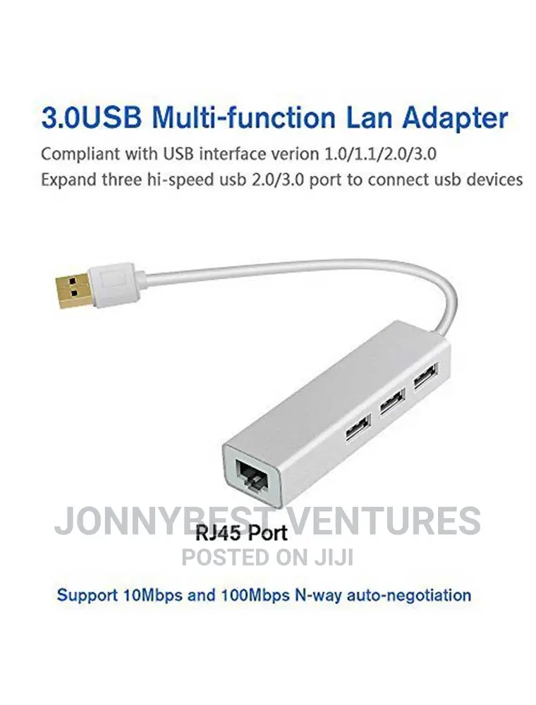 USB Hub With Lan Port