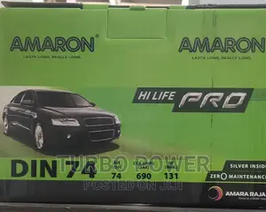 AMARON Batteries Made In India 15 Plates Din 74