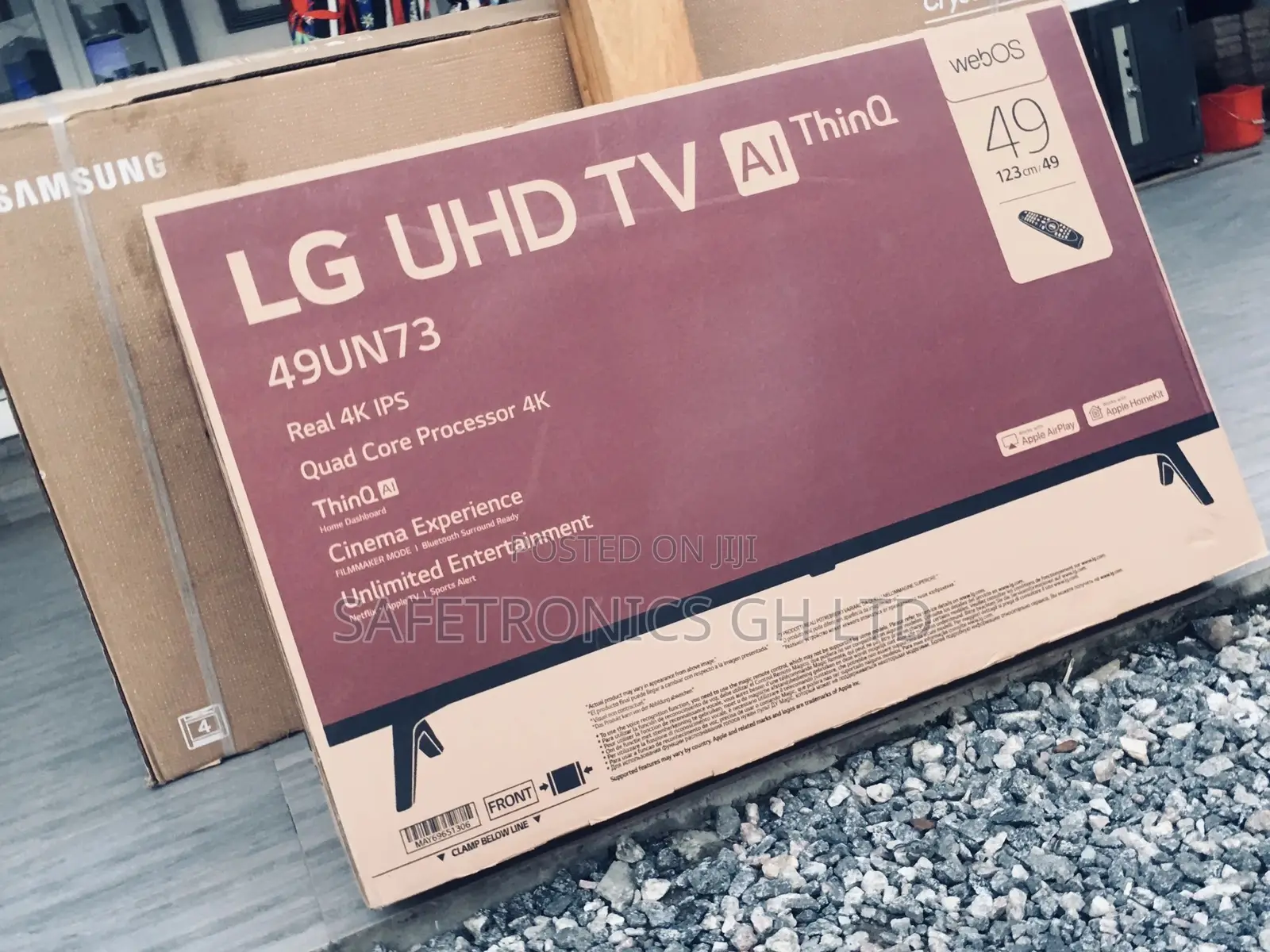  Smart Lg 49 Inches Glossy  UN73 Crystal UHD Tv