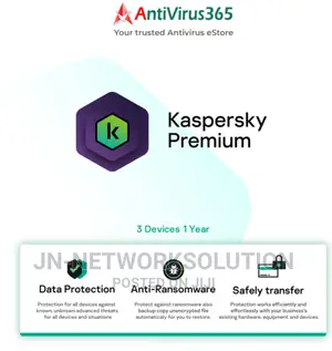Kaspersky Premium 3 Devices 1 Year Windows/Mac/Android/Ios (