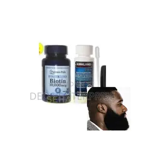 Biotin + Kirkland Minoxidil for Beard and Hair Growth