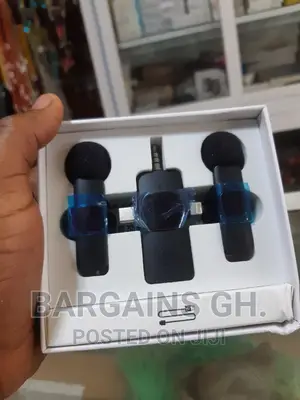 Lavalier 3 in 1 Wireless Microphone for Phone, Camera and PC