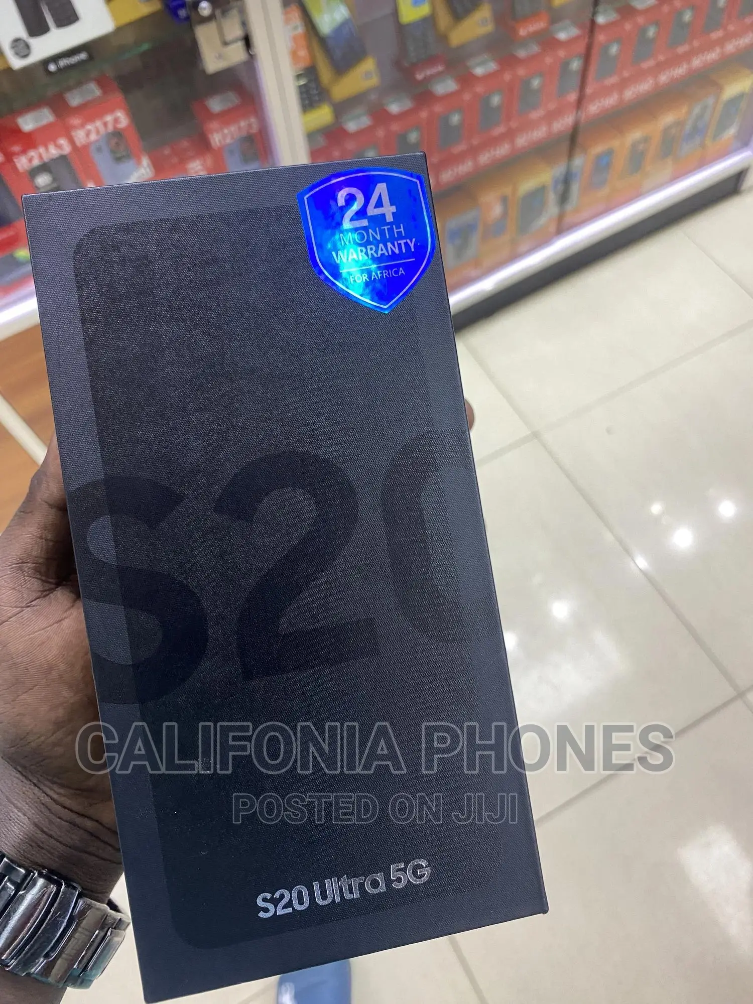 New Samsung Galaxy S20 Ultra 5G 128 GB Silver