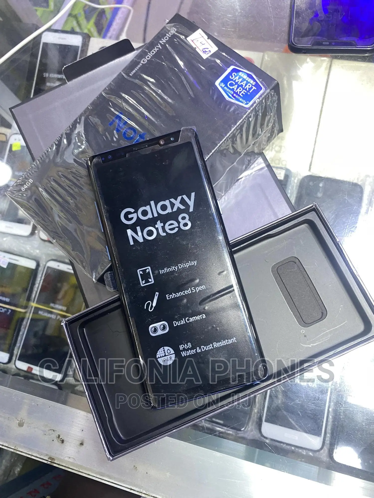New Samsung Galaxy Note 8 64 GB Blue