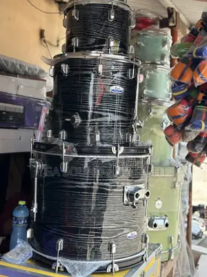 Pearl Decade 5 PCS Drum - Metallic Black