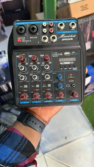 Microverb Speed 4 Channel Mixer