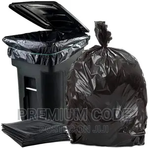 Trash/Garbage Bag Black, 240l, 90 Piece Per Bag