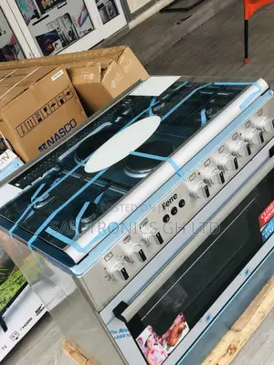 Neat Oven With Grill 60x90 Ferre 4 Gas 2 Electric Glass Lid