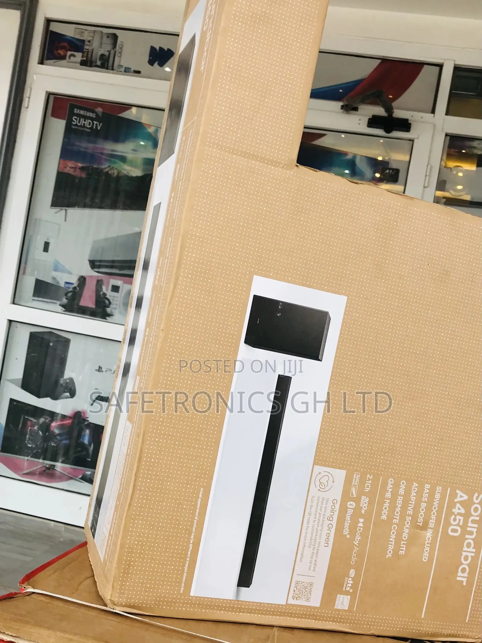Boxed Wireless Samsung HW-A450 Bluetooth Soundbar 