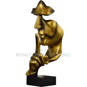Silence Is Golden Figurine Ornaments