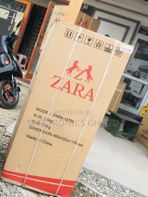  Boxed Unique Zara-14tm Topfreezer Doubledoor Fridge 