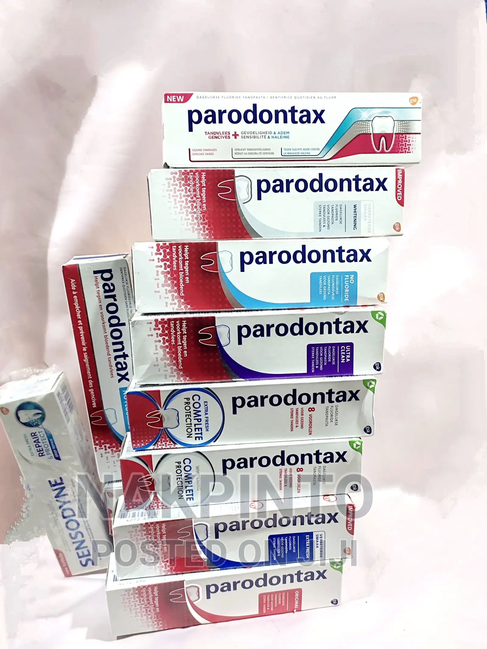 Parodontax Toothpaste (Plaque, Sensitive, Bleeding Gum) 75ml