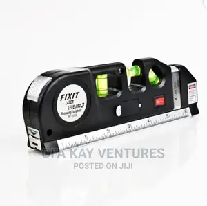 8ft+ Multi Purpose Laser Level, Adjusted Standard Metric Rul