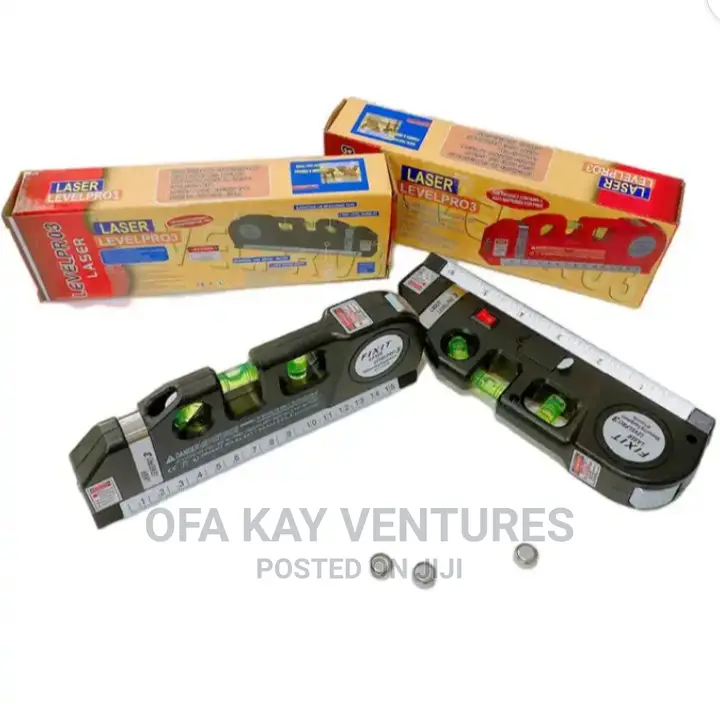 8ft+ Multi Purpose Laser Level, Adjusted Standard Metric Rul