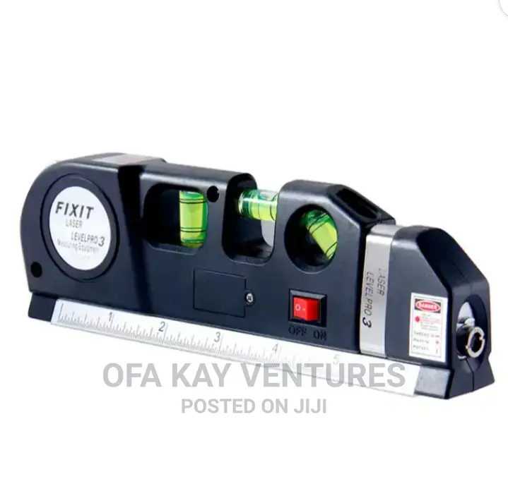 8ft+ Multi Purpose Laser Level, Adjusted Standard Metric Rul