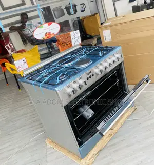 Stainless Steel Ferre 4 Gas Burner + 2 Electric Cooker 