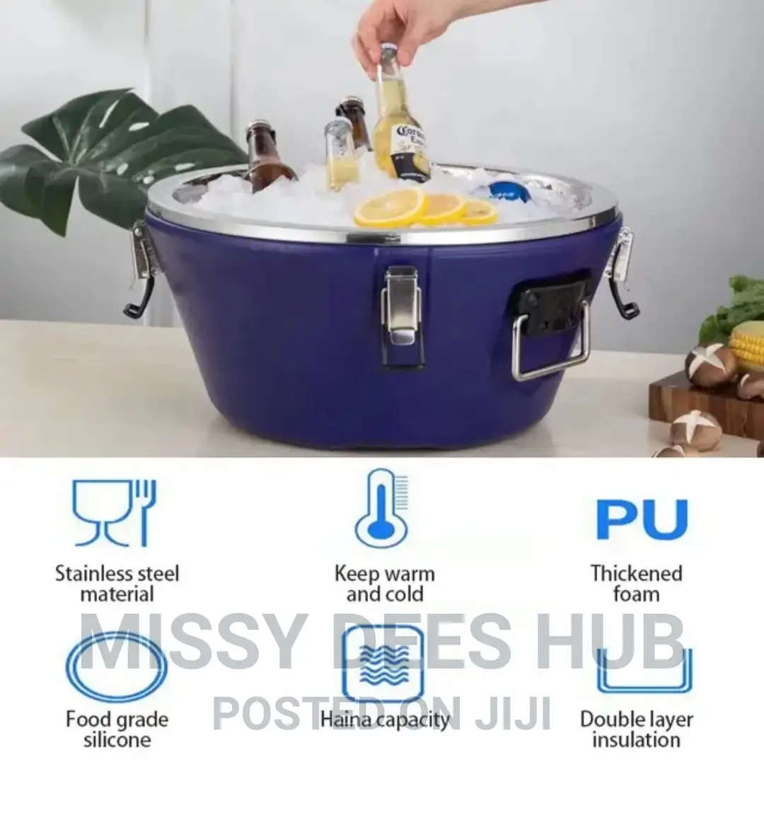 3pcs Large Food Storage Containers