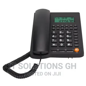 Corded Caller ID Telephone With Speaker for Home and Office