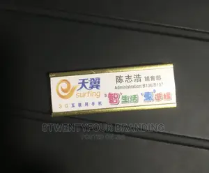 Name Tags (Replaceable Type) Holder Only