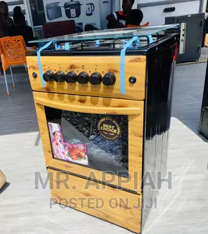 Fabulous Wooden Volcano 4 Gas Burner With Oven(Ignition) 
