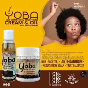 Yoba Hair Booster Treatment Cream Oil